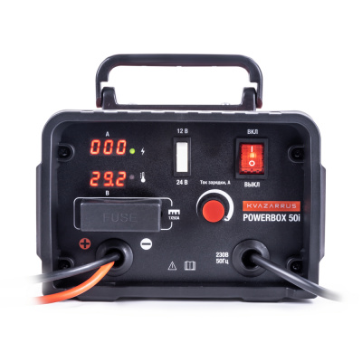 Инверторное зарядное устройство KVAZARRUS PowerBox 50i, цветная коробка по ценам производителя в Казани с доставкой по всей России