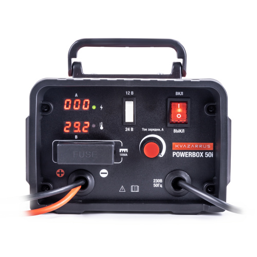 Инверторное зарядное устройство KVAZARRUS PowerBox 50i, цветная коробка по ценам производителя в Казани с доставкой по всей России