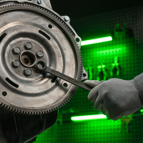 Набор ключей комбинированных, 5,5 - 32 мм, 27 шт., CrV, фосфатированные Сибртех по ценам производителя в Казани с доставкой по всей России