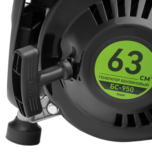 Генератор бензиновый БС-950, 0.8 кВт, 230 В, 2-х тактный, 4 л, ручной стартер Сибртех купить в Москве с доставкой по всей России | ProtosMarket.ru