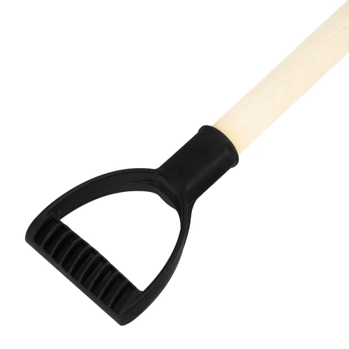 Лопата для уборки снега полипропиленовая, 275х365х870 мм, деревянный черенок, Sparta купить в Москве с доставкой по всей России | ProtosMarket.ru