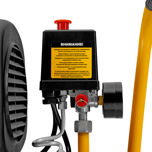 Компрессор воздушный DLC1300/24 безмасляный 1.3 кВт, 24 литра, 206 л/мин Denzel купить в Москве с доставкой по всей России | ProtosMarket.ru