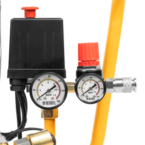 Компрессор DLS950/24 безмаслянный малошумный 950 Вт, 165 л/мин, ресивер 24 л Denzel купить в Москве с доставкой по всей России | ProtosMarket.ru