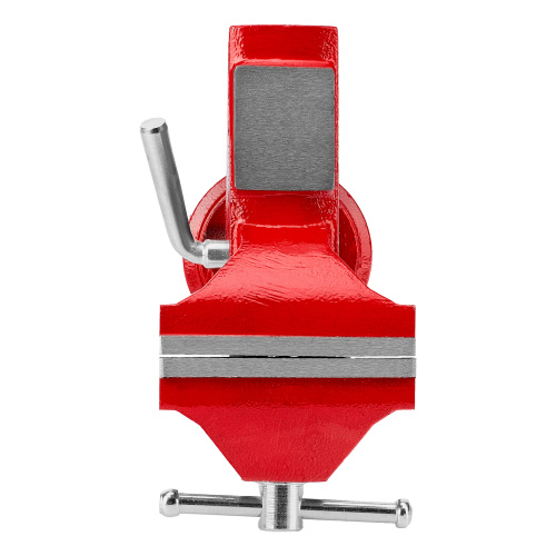 Тиски слесарные, 80 мм, настольные, поворотные, c наковальней MTX по ценам производителя в Казани с доставкой по всей России