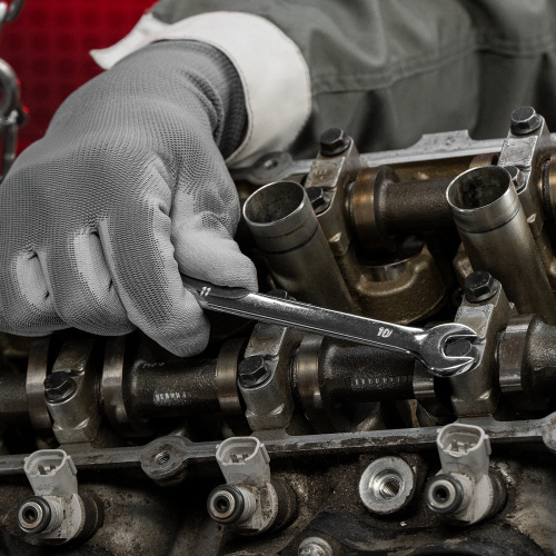 Набор ключей рожковых 12 шт, (6-32мм) CrV, EllipticaL зеркальное хромирование Matrix купить в Москве с доставкой по всей России | ProtosMarket.ru