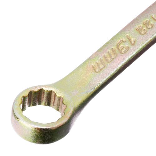 Ключ комбинированный, 13 мм, желтый цинк Сибртех купить в Москве с доставкой по всей России | ProtosMarket.ru