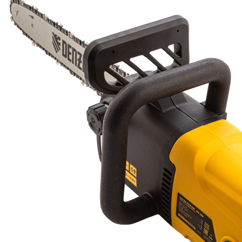 Пила цепная электрическая EDS-2000, 2 кВт,продольная, шина 40 см, шаг 3/8, паз 1.3 мм, 56 звеньев Denzel купить в Москве с доставкой по всей России | ProtosMarket.ru