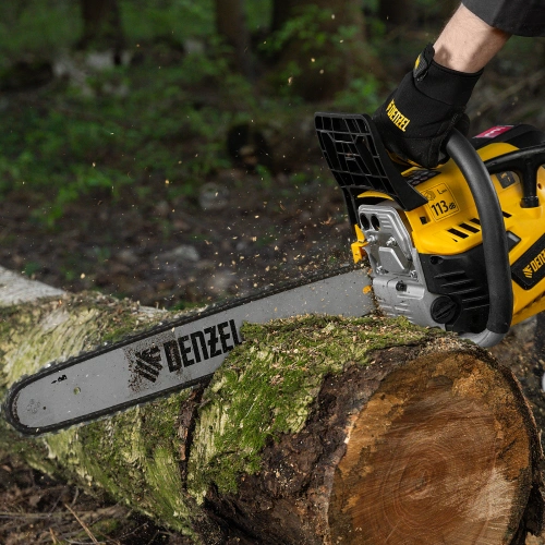 Пила цепная бензиновая DS-5218, шина 45 см, 52 см3, 3 л.с, шаг 0,325, паз 1,5 мм, 72 звена Denzel купить в Москве с доставкой по всей России | ProtosMarket.ru