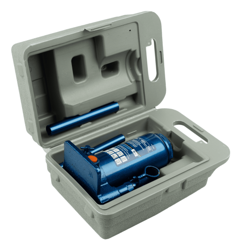 Домкрат гидравлический бутылочный, 5 т, H подъема 197-382 мм, в пластиковом кейсе Stels купить в Москве с доставкой по всей России | ProtosMarket.ru