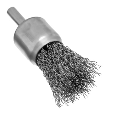 Набор щеток для дрели, 1 Плоская 50мм, 2 Чашки 25-50мм, шпилька, нерж. вит. проволока Denzel по ценам производителя в Казани с доставкой по всей России