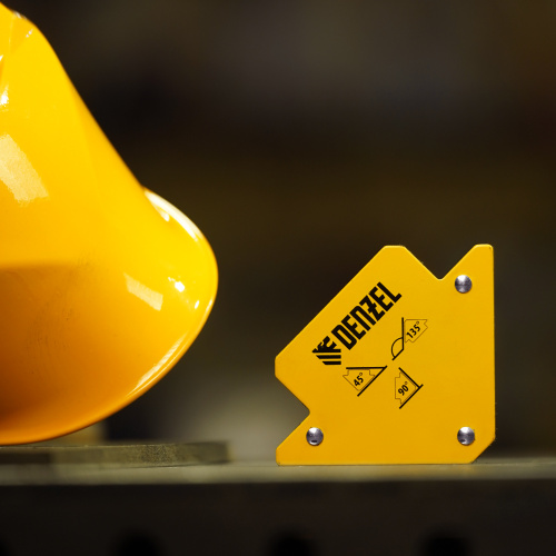 Фиксатор магнитный для сварочных работ, усилие 50 Lb Denzel по ценам производителя в Казани с доставкой по всей России