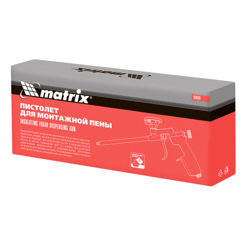 Пистолет для монтажной пены Matrix купить в Москве с доставкой по всей России | ProtosMarket.ru