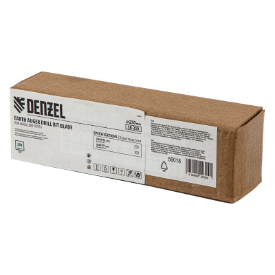 Нож шнека для грунта ER-250, диаметр 250 мм, комплект 2 шт Denzel купить в Москве с доставкой по всей России | ProtosMarket.ru