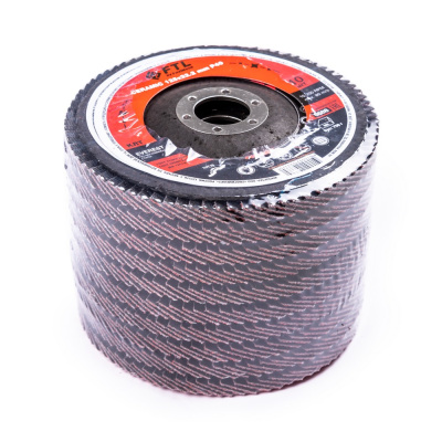 Круг лепестковый с керамическим абразивом для шлифования по нержавеющей стали FTL Everest 29 125 х 22,2 мм P40 по ценам производителя в Казани с доставкой по всей России