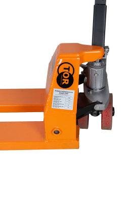 Тележка гидравлическая узковильная 2500 кг 1150х450 мм полиуретановые колеса TOR RHP купить в Москве с доставкой по всей России | ProtosMarket.ru