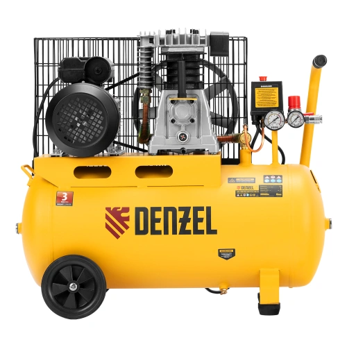 Компрессор воздушный BCI2300/50, ременный привод, 2.3 кВт, 50 литров, 400 л/мин Denzel купить в Москве с доставкой по всей России | ProtosMarket.ru