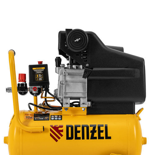 Компрессор воздушный DC1500/24, прямой привод, 1.5 кВт, 24 литра, 220 л/мин Denzel по ценам производителя в Казани с доставкой по всей России