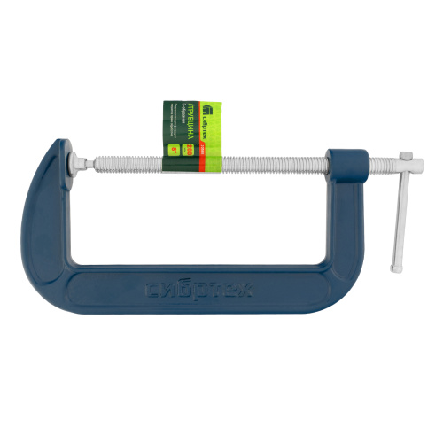 Струбцина G-образная, 200 мм Сибртех купить в Москве с доставкой по всей России | ProtosMarket.ru