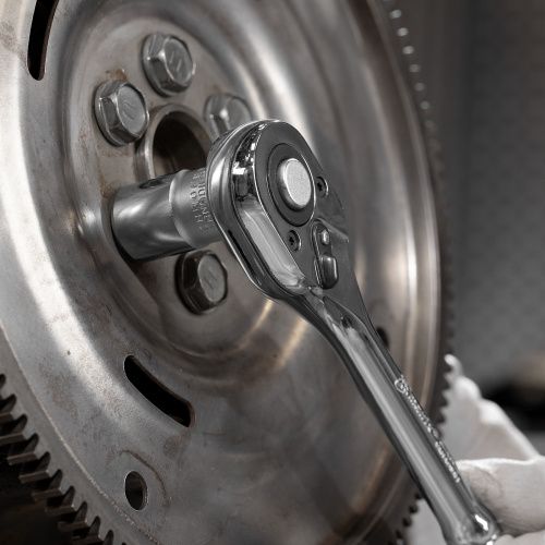 Набор торцевых головок, 1/2", головки 10 - 24 мм, с трещот. ключом, 12 предметов Matrix купить в Москве с доставкой по всей России | ProtosMarket.ru