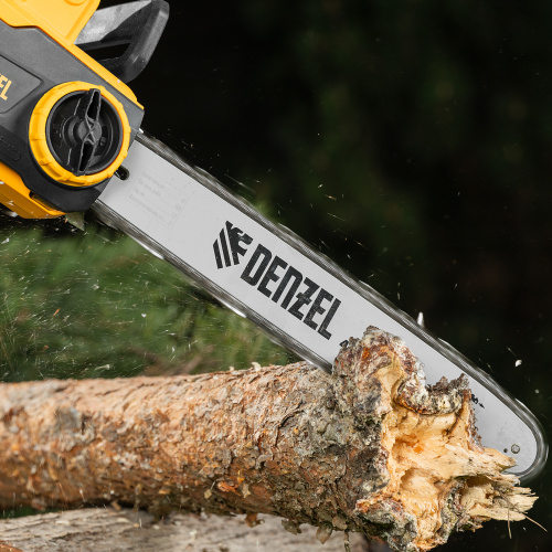 Пила цепная электрическая EDS-2000P, 2 кВт,поперечная, шина 40 см, шаг 3/8, паз 1.3 мм, 57 звеньев Denzel купить в Москве с доставкой по всей России | ProtosMarket.ru