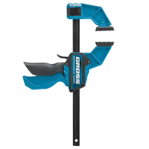 Струбцина реечная, быстрозажимная, пистолетного типа, пошаговый механизм, пластиковый корпус, 150 мм Gross купить в Москве с доставкой по всей России | ProtosMarket.ru