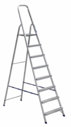 Стремянка алюминиевая односторонняя TOR SL8 по ценам производителя в Казани с доставкой по всей России