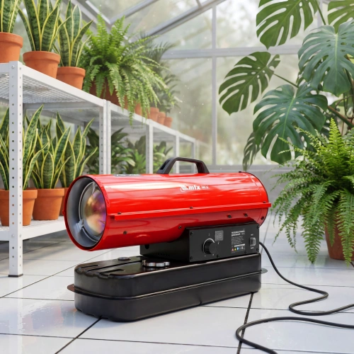 Дизельная тепловая пушка DHB-10i, 10 кВт, 400 м3/ч, прямой нагрев, термостат MTX по ценам производителя в Казани с доставкой по всей России