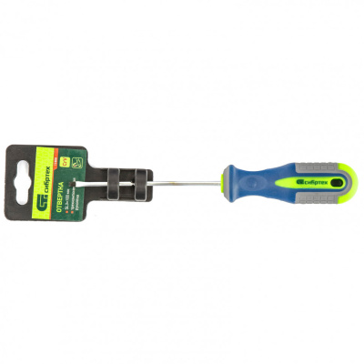 Отвертка, SL3 х 100 мм, CrV, трехкомпонентная рукоятка Сибртех купить в Москве с доставкой по всей России | ProtosMarket.ru