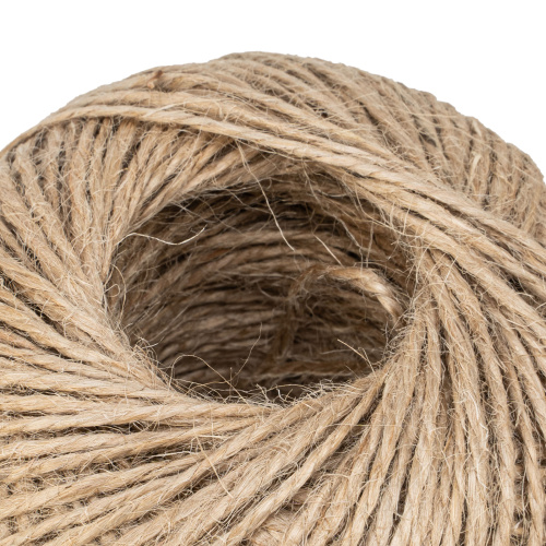 Шпагат джутовый, 1.5 мм, L 100 м, 2-ниточный, Сибртех по ценам производителя в Казани с доставкой по всей России