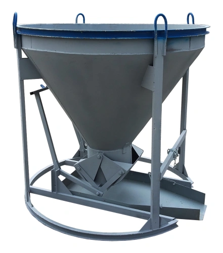 Бадья для бетона «Рюмка» 0,5 (БН-0,5) Pro, с лотком 600х1250 мм по ценам производителя в Казани с доставкой по всей России