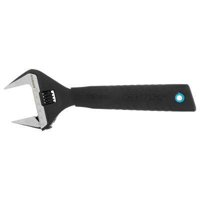 Ключ разводной, 250 мм, CrV, тонкие губки, защитные насадки Gross купить в Москве с доставкой по всей России | ProtosMarket.ru