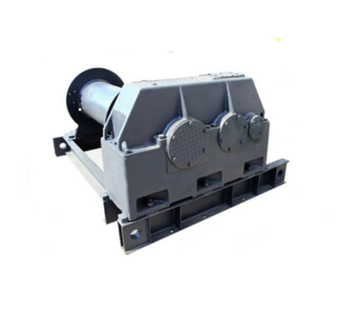 Лебедка тяговая ТЭЛ-15 г/п 15000 кг Н-300 м (без каната) по ценам производителя в Казани с доставкой по всей России