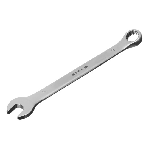 Ключ комбинированный, 9 мм, CrV, матовый хром Stels по ценам производителя в Казани с доставкой по всей России