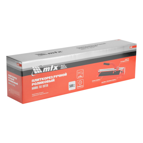 Плиткорез 500 х 16 мм, литая станина,каретка на подшипниках, усиленная рукоятка MTX купить в Москве с доставкой по всей России | ProtosMarket.ru