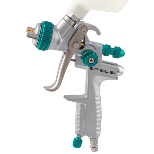Краскораспылитель AG 901 LVMP профессиональный, гравитационного типа, сопло 1.3 и 1.1 мм Stels купить в Москве с доставкой по всей России | ProtosMarket.ru