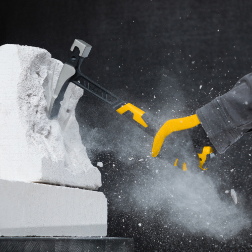 Молоток каменщика 680 г, цельнокованый, двухкомпонентная обрезиненная рукоятка Denzel купить в Москве с доставкой по всей России | ProtosMarket.ru