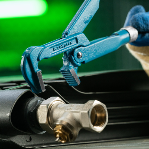 Ключ трубный рычажный №0, 3/4", литой, тип "L" Сибртех купить в Москве с доставкой по всей России | ProtosMarket.ru