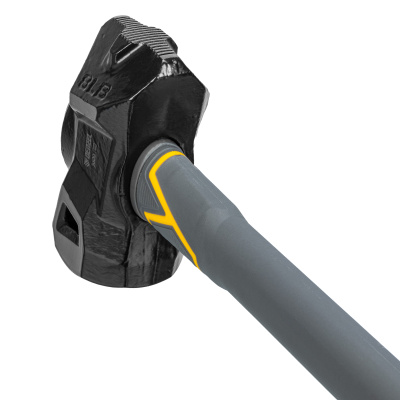 Кувалда с клиновидным бойком 3,6 кг, фибергласовая рукоятка c TPR Denzel купить в Москве с доставкой по всей России | ProtosMarket.ru