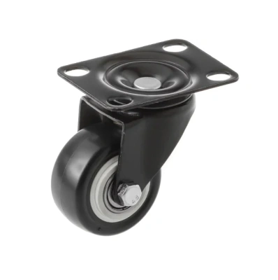 Колесо мебельное поворотное SCZ 25 50 мм (черный) купить в Москве с доставкой по всей России | ProtosMarket.ru