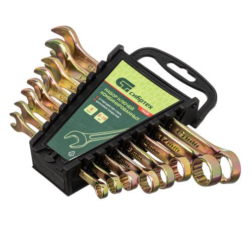 Набор ключей комбинированных 8-19 мм, 8 шт Сибртех купить в Москве с доставкой по всей России | ProtosMarket.ru