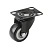 Колесо мебельное поворотное SCZ 25 50 мм (черный) купить в Москве с доставкой по всей России | ProtosMarket.ru