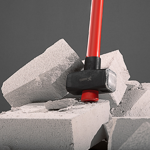 Кувалда, 3000 г, фибергласовая обрезиненная рукоятка Matrix купить в Москве с доставкой по всей России | ProtosMarket.ru