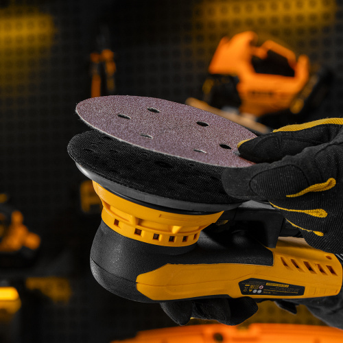 Машина шлифовальная орбитальная бесщет OS-150-BL, 350 Вт, 4000-10000 об/мин Denzel по ценам производителя в Казани с доставкой по всей России