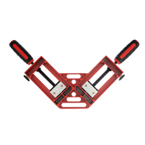 Струбцина угловая, быстрозажимная, 65/65 мм, двухкомпонентные обрезиненные рукоятки Matrix купить в Москве с доставкой по всей России | ProtosMarket.ru