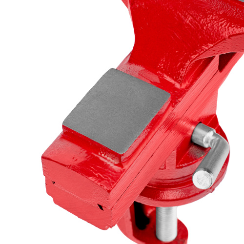 Тиски слесарные, 80 мм, настольные, поворотные, c наковальней MTX по ценам производителя в Казани с доставкой по всей России