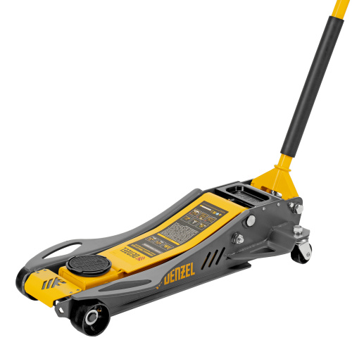 Домкрат гидравлический подкатной, 3,8 т, 110-580 мм, быстрый подъем, низкий подхват, проф. Denzel по ценам производителя в Казани с доставкой по всей России