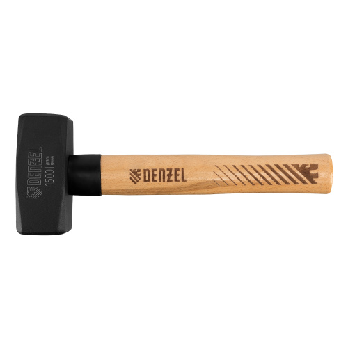Кувалда, 1500 г, кованая головка, буковая рукоятка Denzel купить в Москве с доставкой по всей России | ProtosMarket.ru