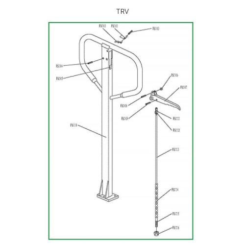Ручка в сборе для TRV по ценам производителя в Казани с доставкой по всей России