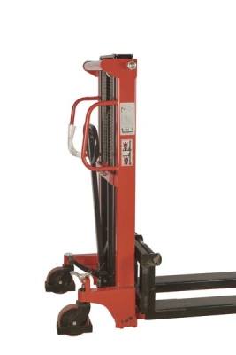 Штабелер гидравлический 1,0 т 2,0 м TOR CTY-EH с раздвижными вилами по ценам производителя в Казани с доставкой по всей России