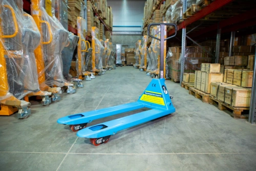 Тележка гидравлическая 2500 кг 1150 мм полиуретановые колеса TOR RHP(BF) PRO по ценам производителя в Казани с доставкой по всей России